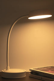 Rechargeable Touch Led Working Reading Light Flexible Desk Lamp 3 Levels White - Swordslife