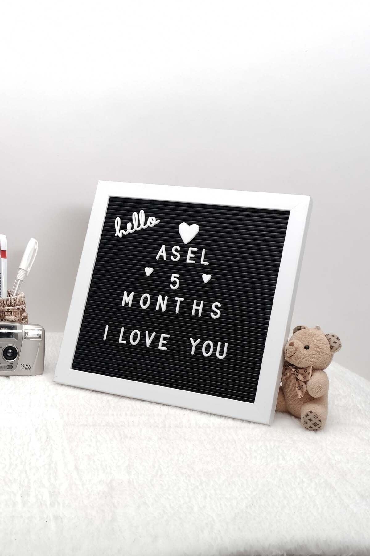 Changeable White Writing Board Message