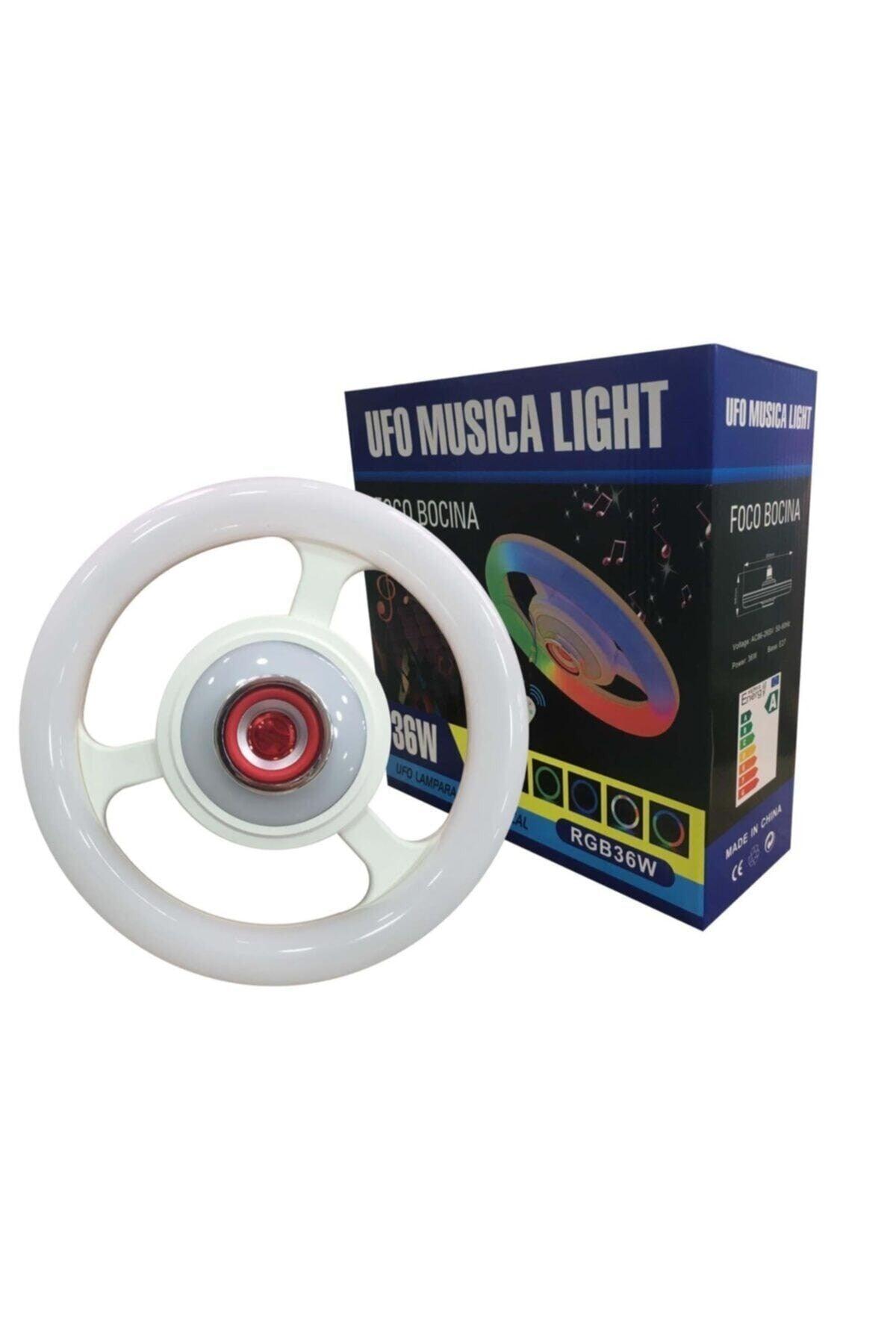 Rgb Bluetooth Speaker Ufo Led Bulb 36 Watt