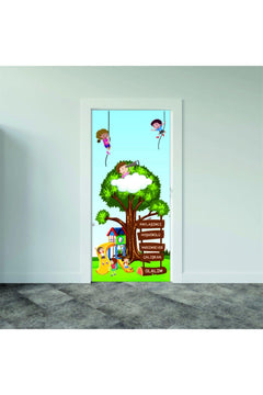 Playground-Themed Wall Decal for Schools, 95cm x 205cm