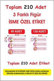 School Tag Pen Notebook Tag Custom Name