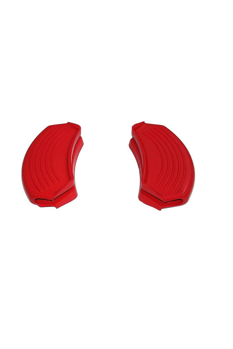 Silicone Pot and Pan Holder Fireproof Non-Stick Handle Set Red 9x4 Cm (1 Set Consists of 2 Pieces) - Swordslife