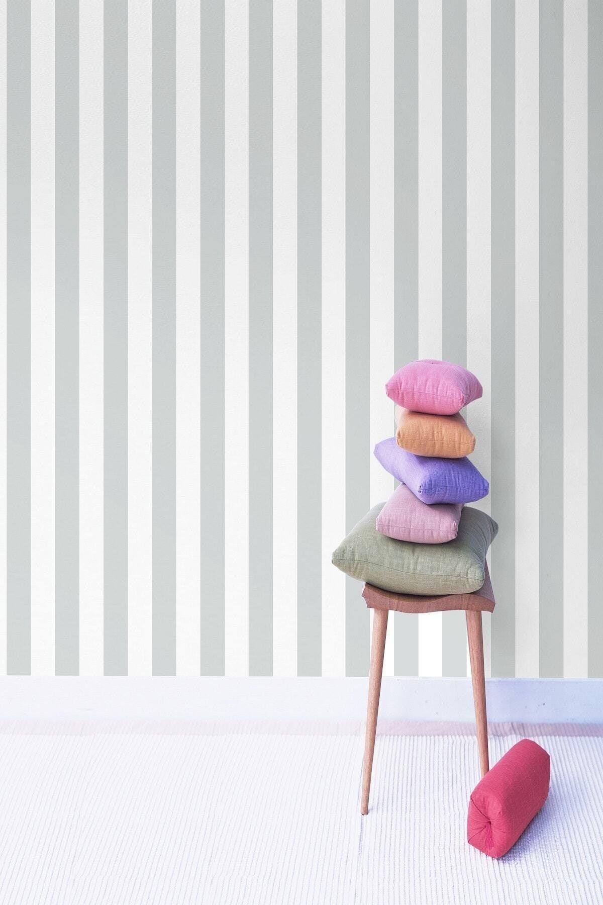 Silver Striped Wallpaper (5 M²) 1911 - Swordslife