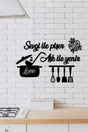 My Black Kitchen Cooks With Love Wall Decor - Swordslife