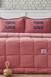 Softy Red Single Cotton Comfort Set - Swordslife