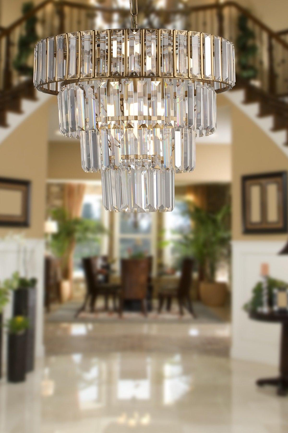 Sova 45x 7 Chandelier Tumbled - Swordslife