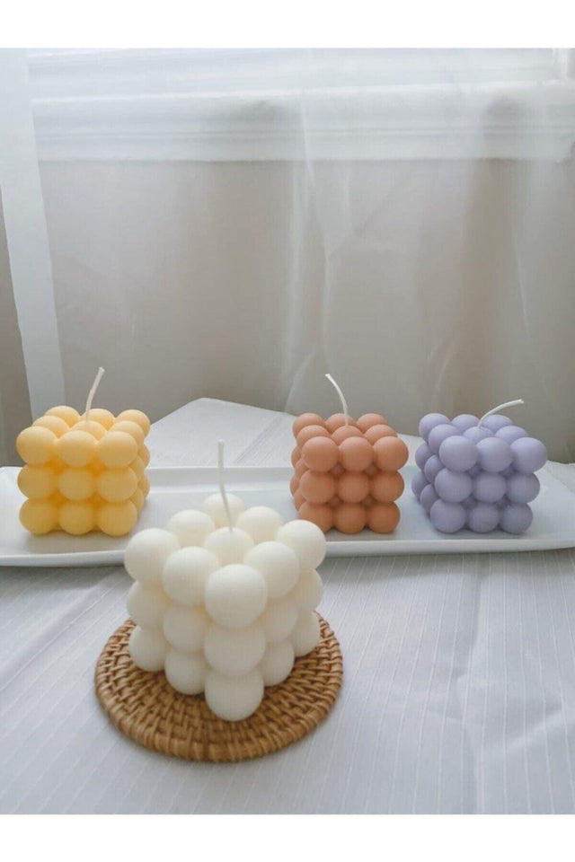 Soy Wax Decorative Bubble Candle Set of 4 - Swordslife