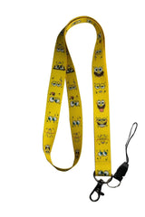 Sponge Bob Patterned Neck Strap Rope Collar