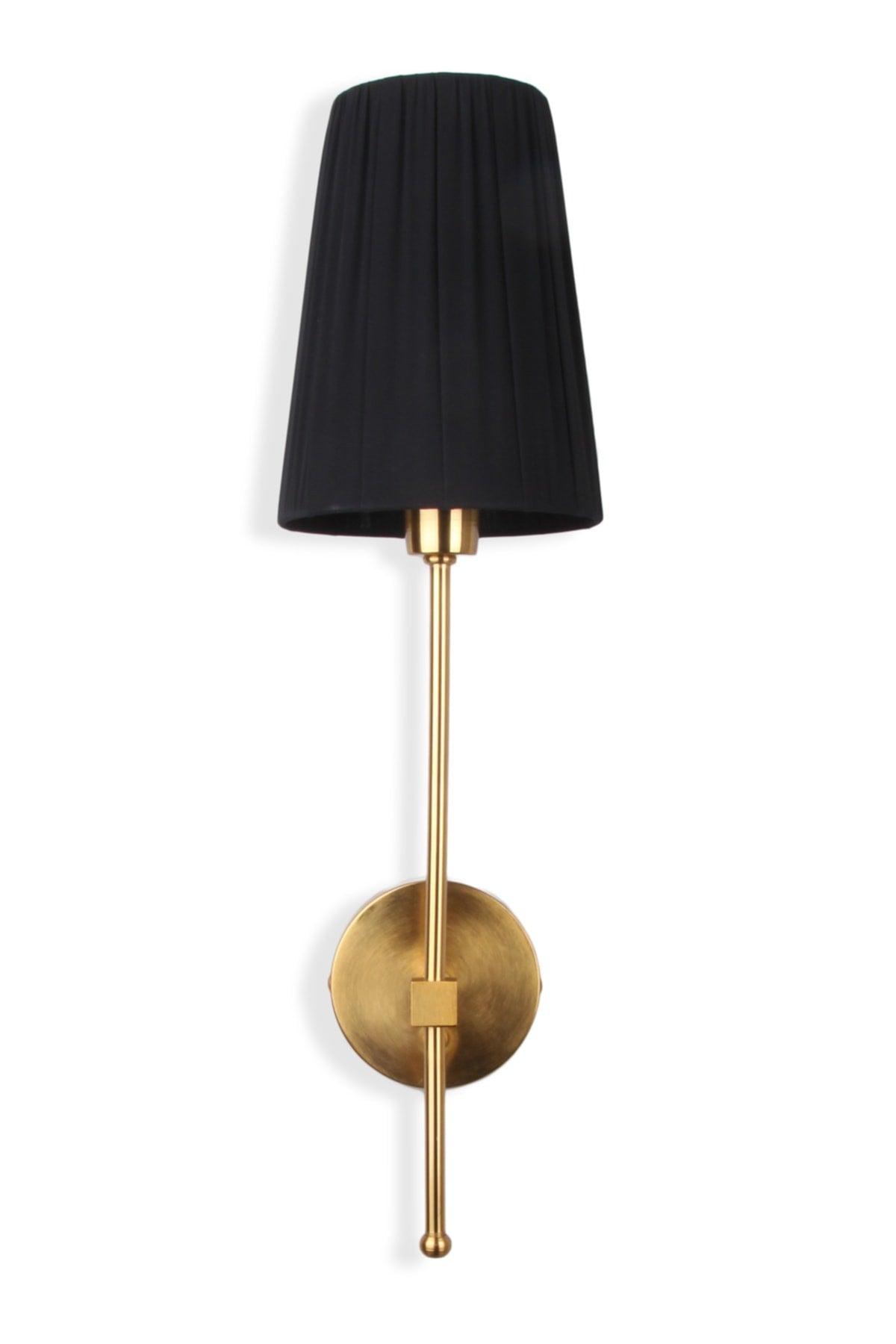 Stick Modern Honey Color Coated Black Cap Applique - Button - Swordslife