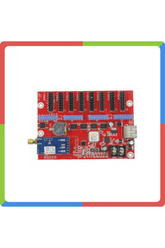 Multi-channel RGB LED controller board with WiFi