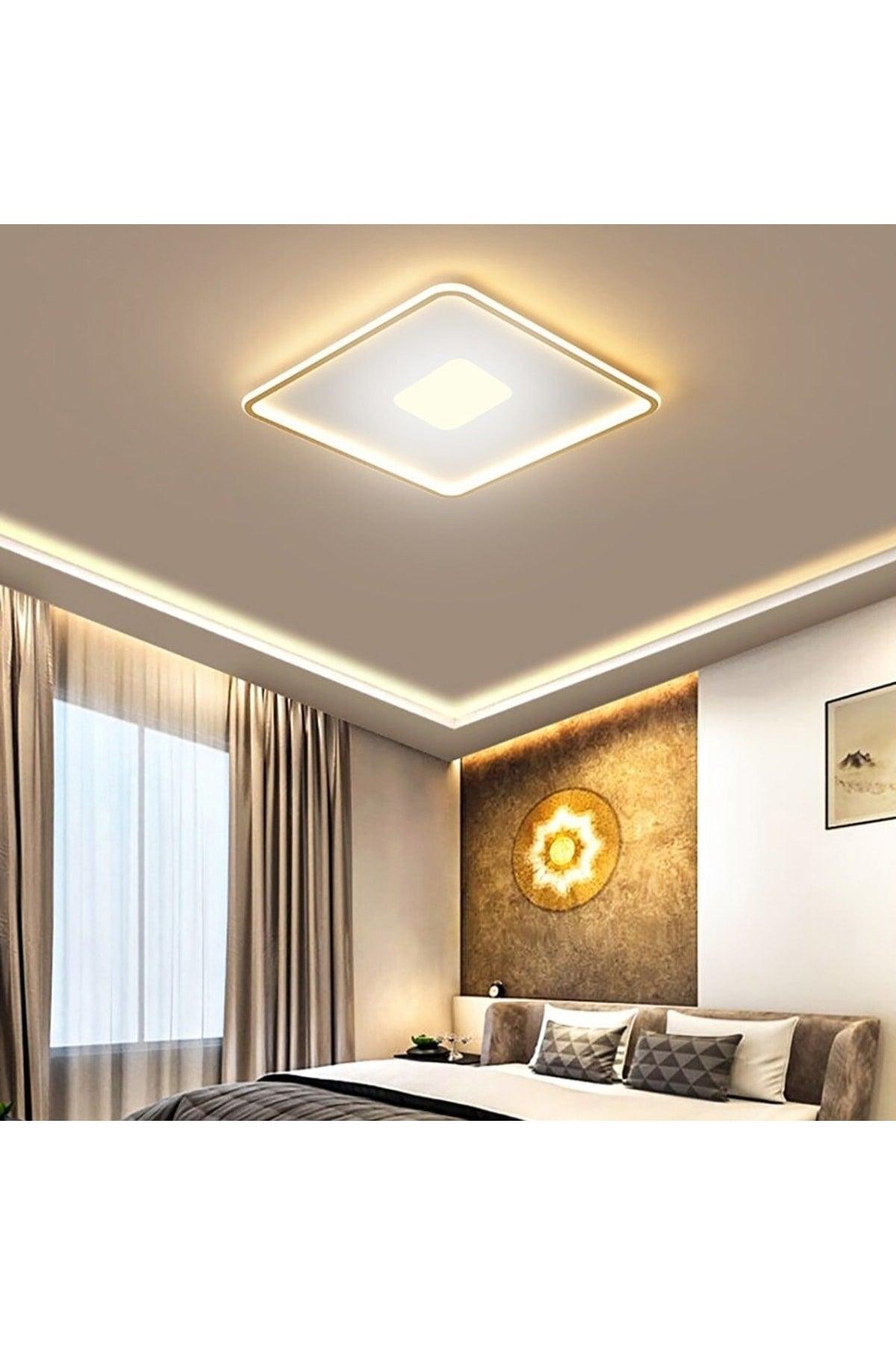 Tra54100k Eco 40*40 Cm Led Chandelier Plafonyer Basis - Light Color 6500k Cold White - Swordslife