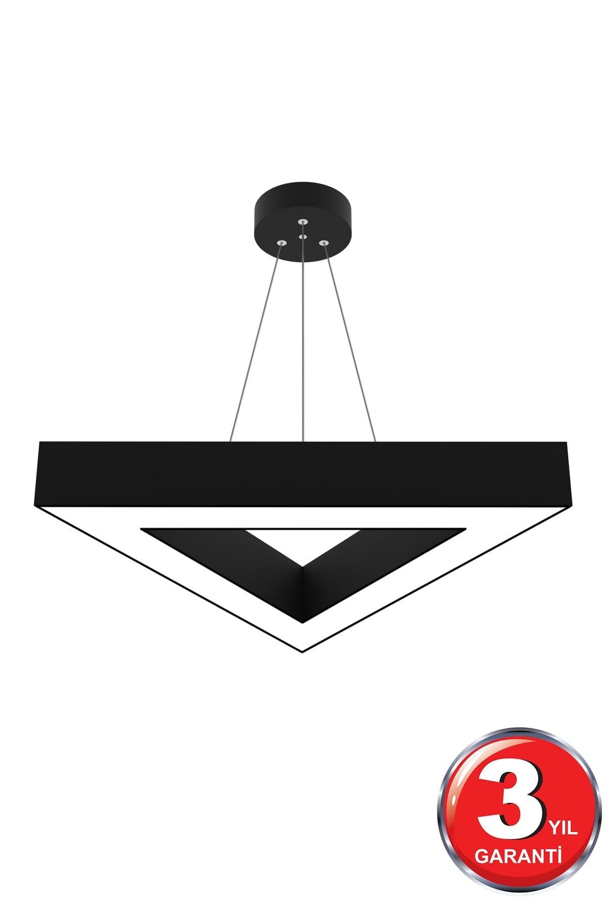 Trian (Black Case, White Light) Led Modern Led Chandelier - Swordslife