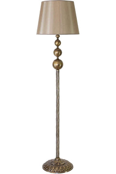 Industrial Triple Globe Floor Lamp with Metal Base and Adjustable Height