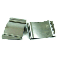 Set of 2 door draft stoppers to prevent slammed doors from opening