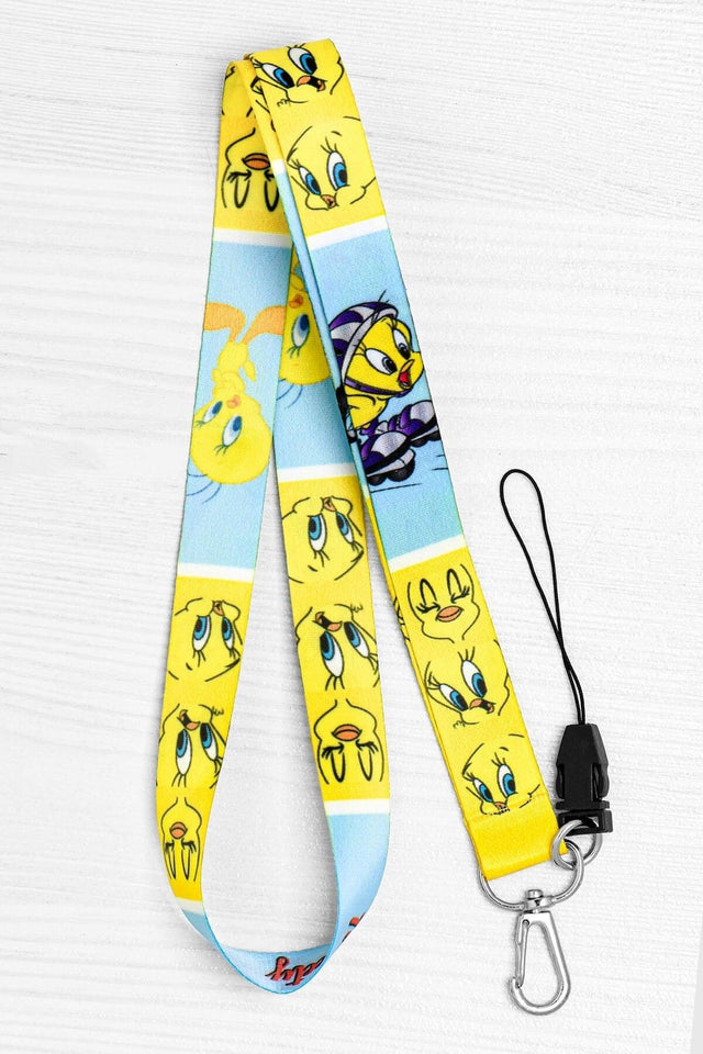 Tweety Name Badge Neck Strap Lanyard Phone Strap