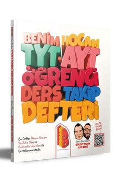 TYT & AYT Student Course Tracking Book – Study Planner for Turkish University Entrance Exams
