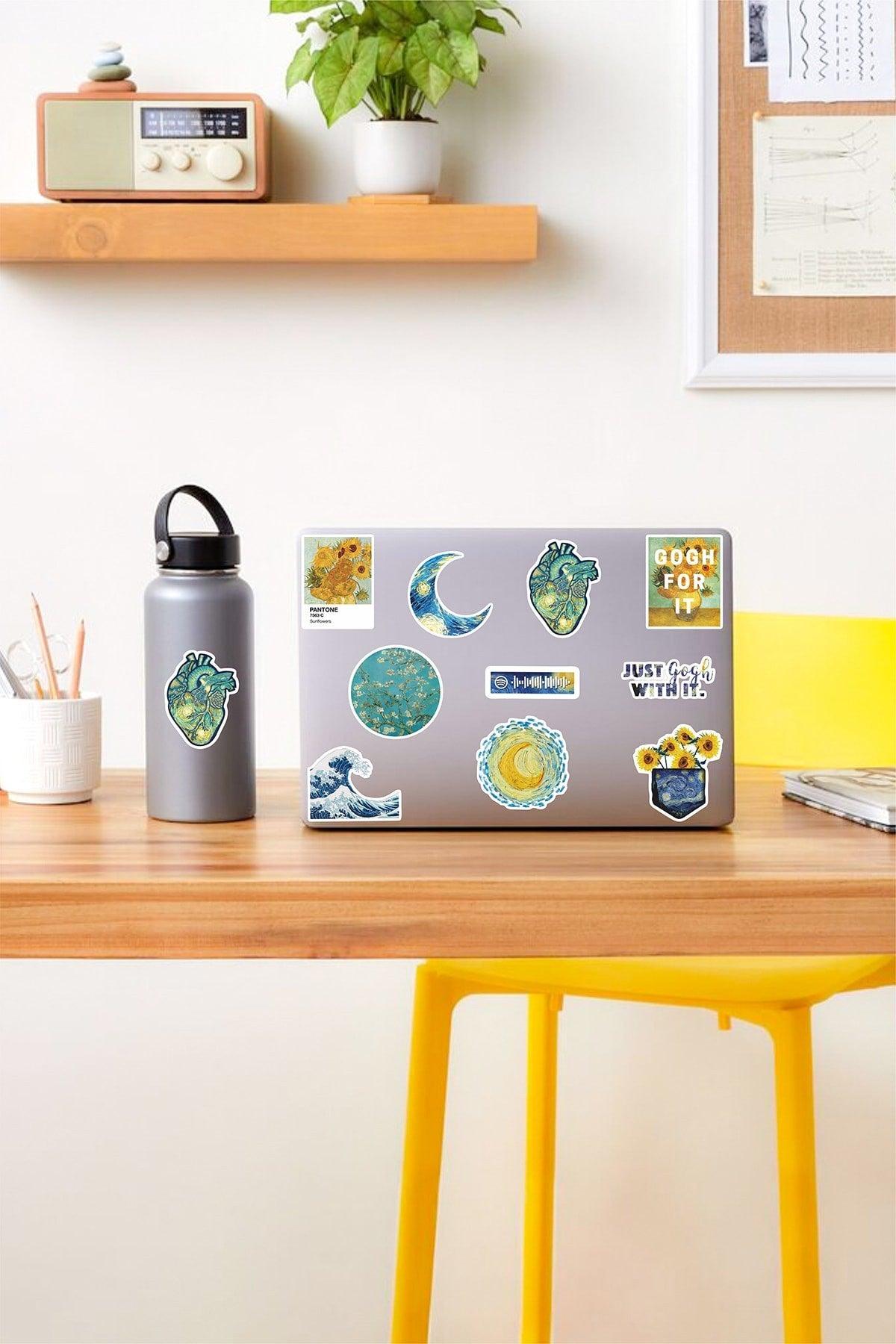 - V-gogh Themed Laptop Notebook Tablet