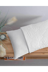 Visco Coton Pillow 2-Pack Double 50x70 Double Covered Family Pillow - Swordslife