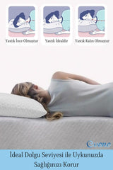 Visco Pillow Visco Sleep Pillow Premium Covered Filled 100% Visco Sponge - Swordslife