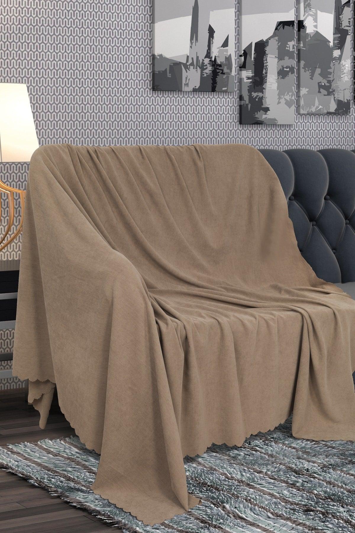 Mink Non-Slip Double Sided Sofa Bed Seat Cover Shawl - Swordslife