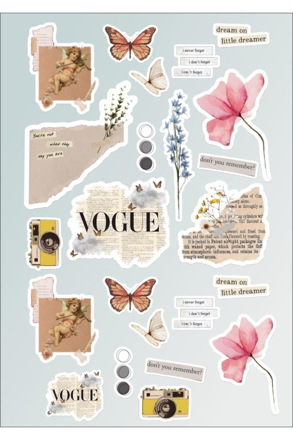 Vogue Sticker Set Planner Agenda Bullet