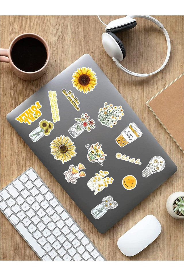 - Vsco Yellow Laptop Notebook Tablet Sticker