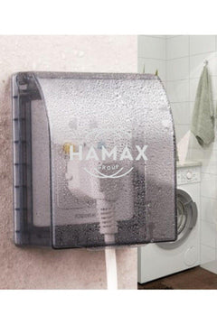 Indoor waterproof socket cover for single sockets