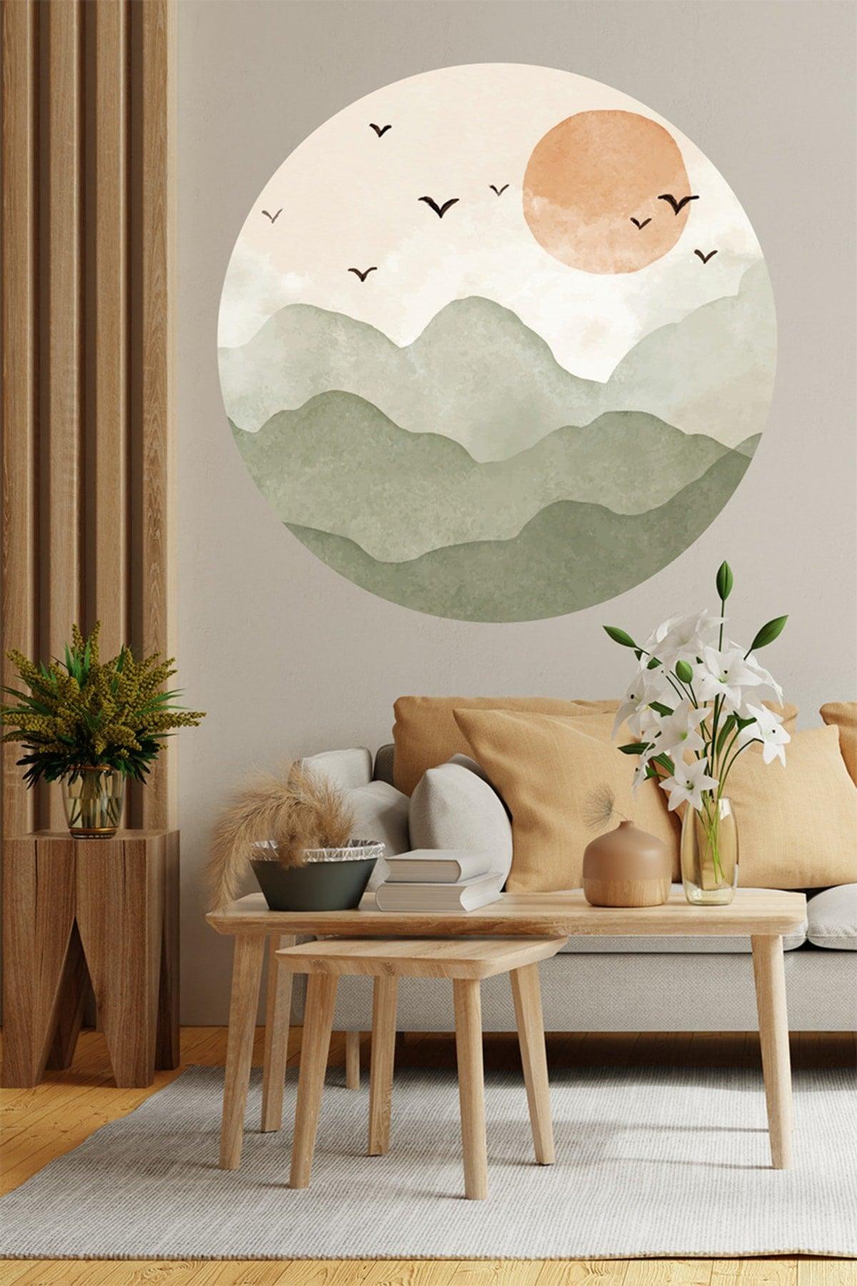 Watercolor Themed Wall Sticker 100x100 - Swordslife