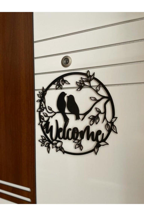 Welcome Bird Door Ornament - Swordslife