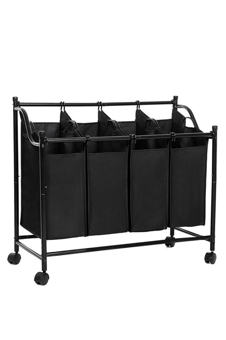 Wheeled Laundry Basket 4 Pcs. 3074 - Swordslife