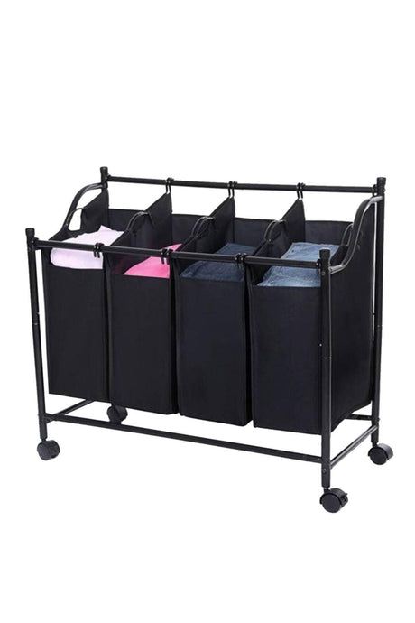 Wheeled Laundry Basket 4 Pcs. 3074 - Swordslife