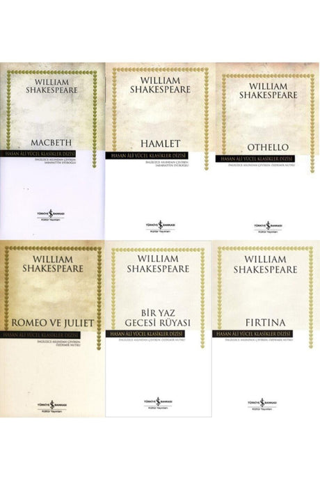 William Shakespeare 6 Books Set Hamlet-macbet-A Midsummer Night's Dream-romeo And Juliet-othello-storm - Swordslife