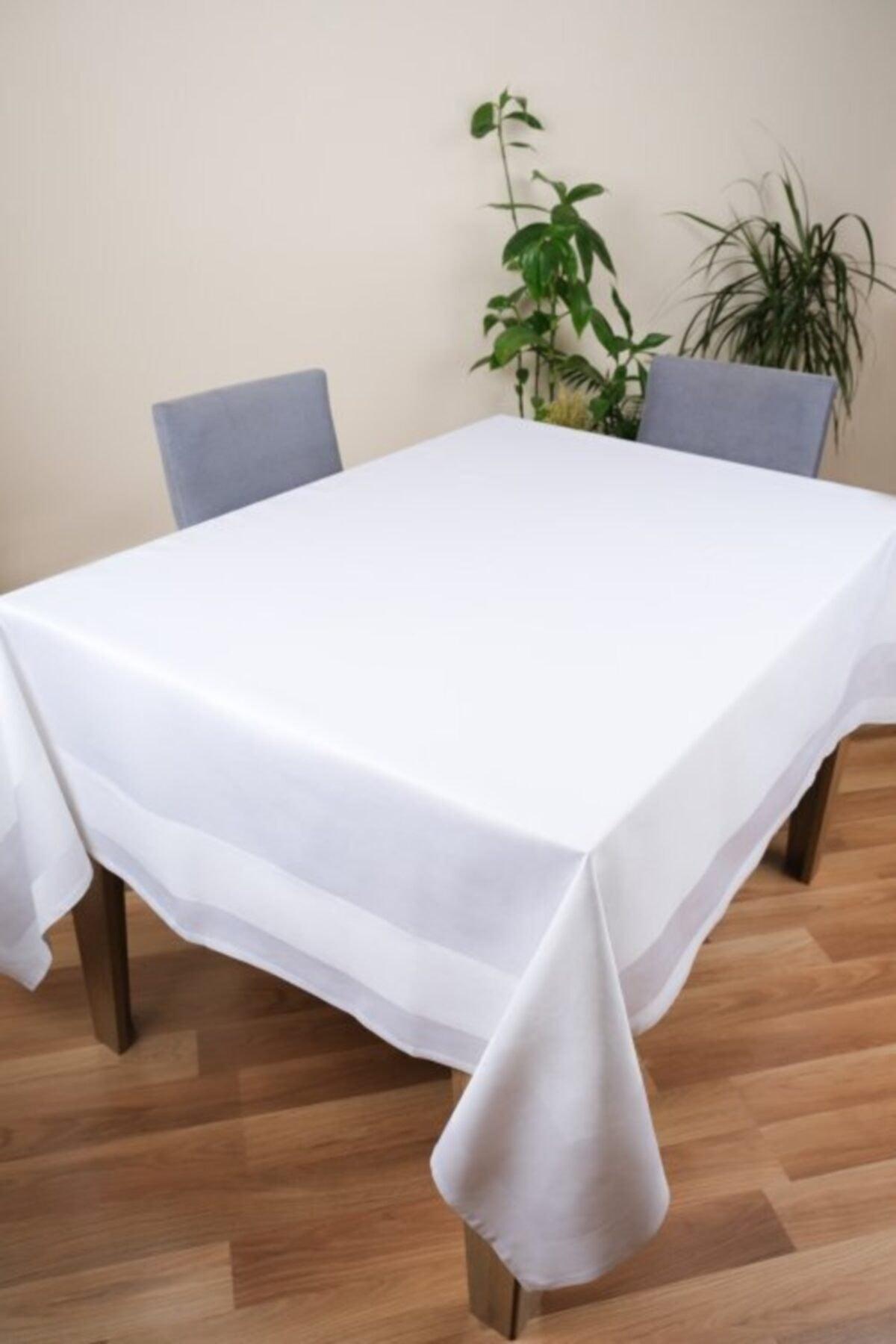 Wolzwrin Satin Band White Table Cloth - Swordslife