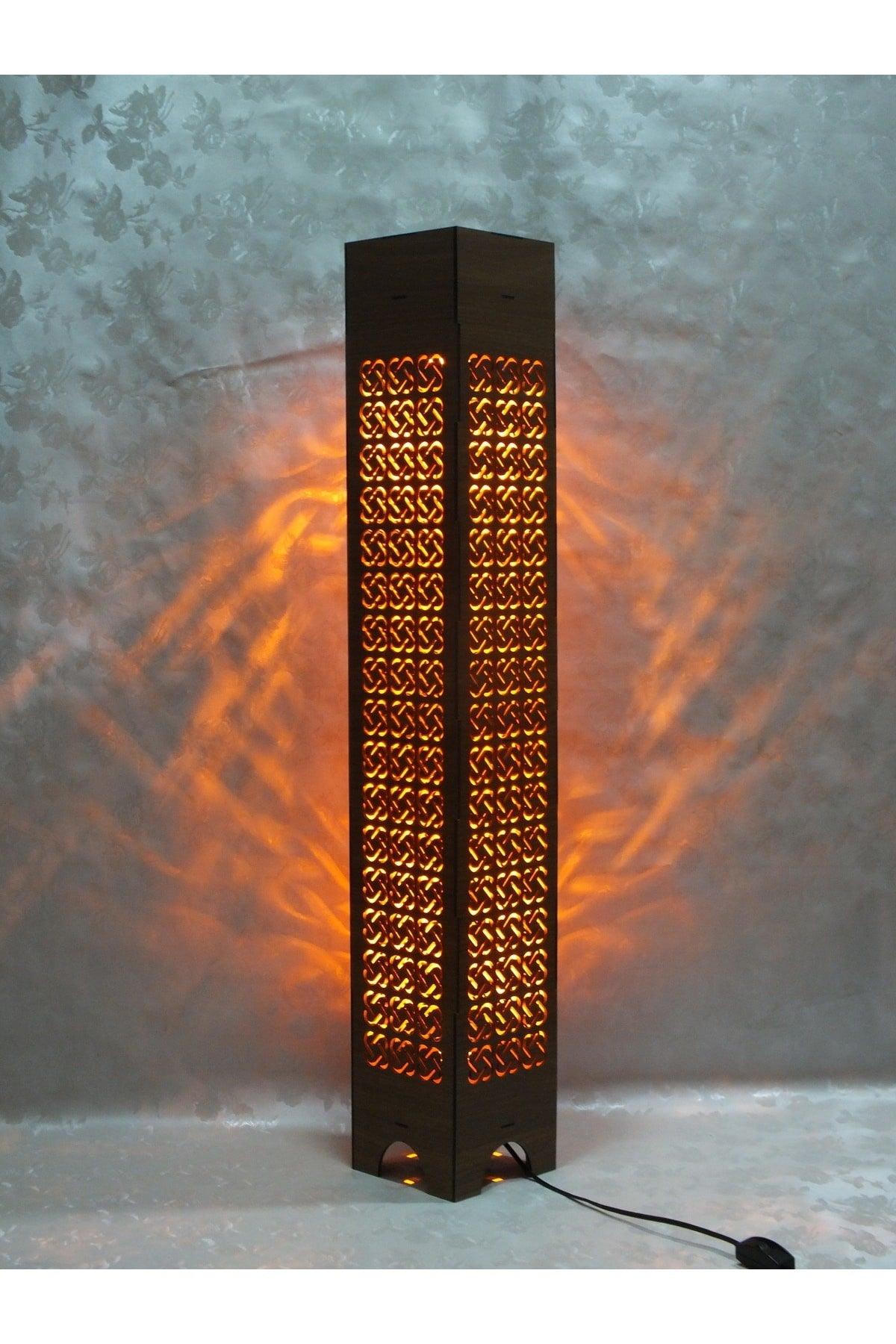 Wooden Home Decoration Night Light Night Light Led Light Floor Lamp 100cm (GK47) - Swordslife