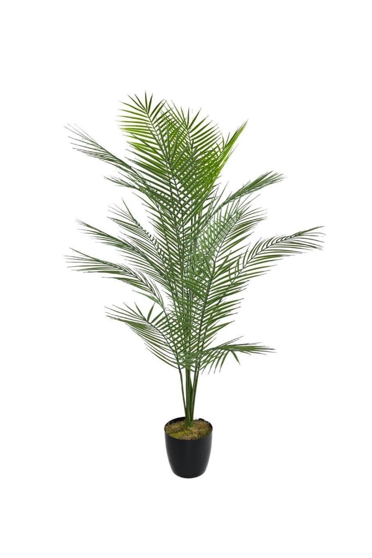 Artificial Tree Areca Tree Palm Tree Indoor Plant Artificial Areka 130 Cm 20 Leaf - Swordslife