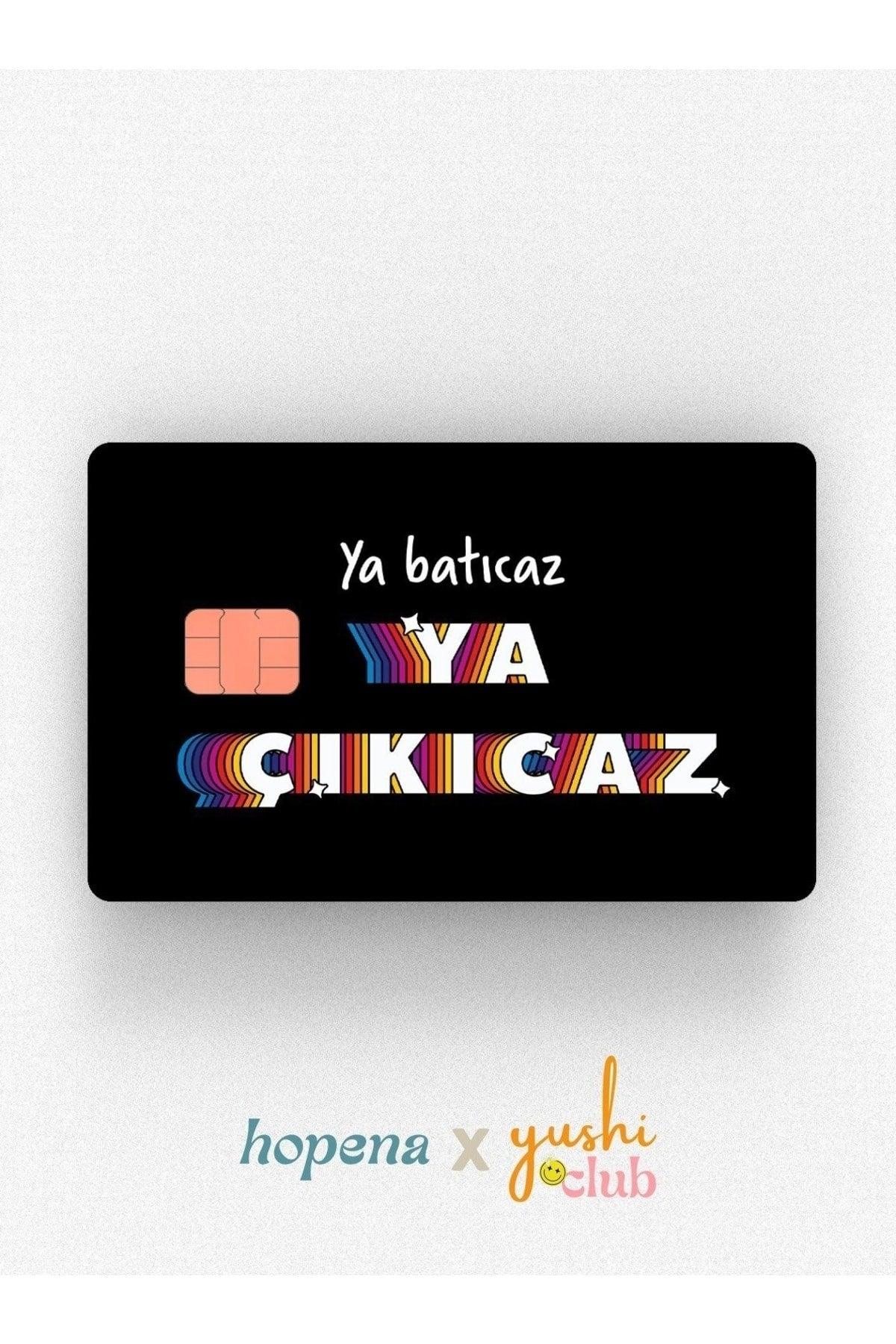 Yushiclub Card Covering Label Batıcaz Çıkıcaz