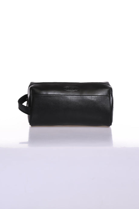 01fs2012-s Black Men's Shaving Bag