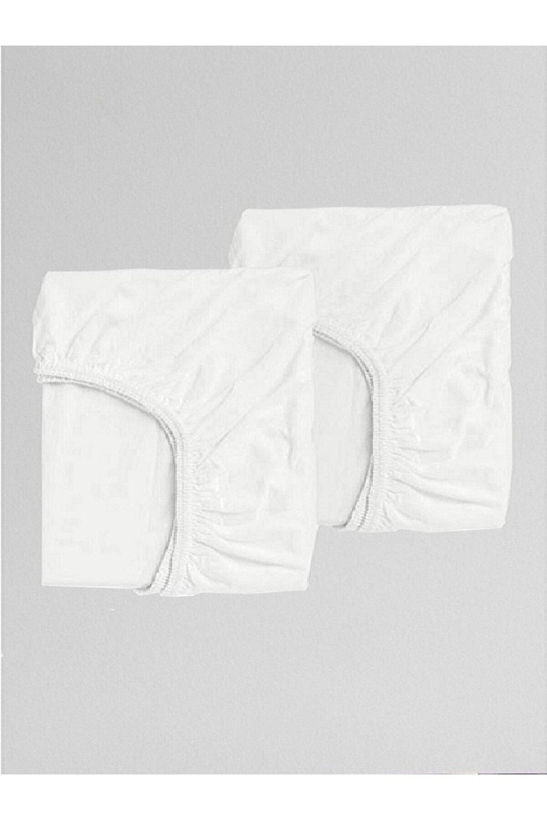 -White Baby Bed Sheet 70x140 - Swordslife