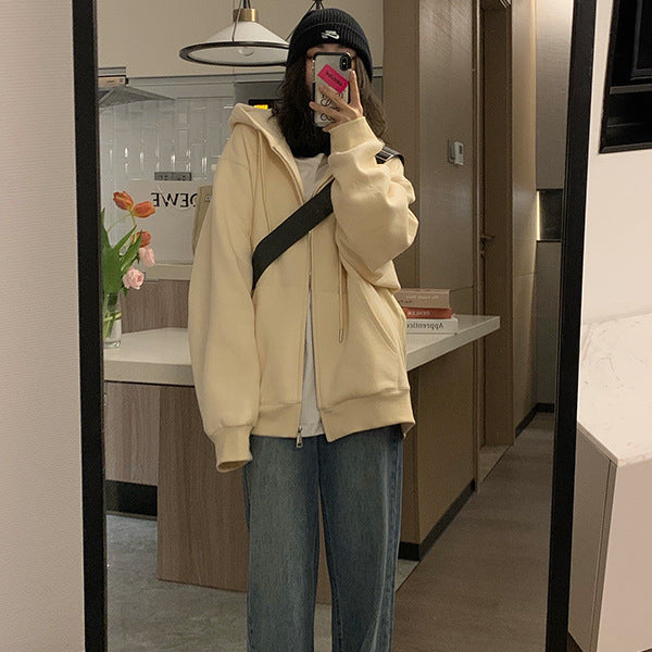 Cozy Hooded Cardigan Sweater Coat for Casual Daily Wear