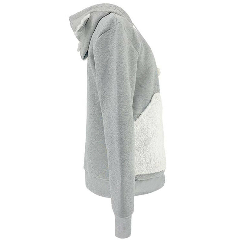 Cozy Long-Sleeve Hooded Sweatshirt for Women