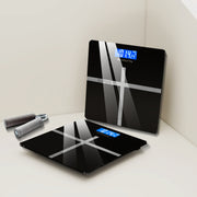 Bathroom Scale, High-precision Digital Electronic Weighing Machine, LCD Display, Large Size, 6mm Tempered Glass, Suitable For Safe Home Use. 396Lbs