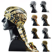 Wild Print Scarf Hat