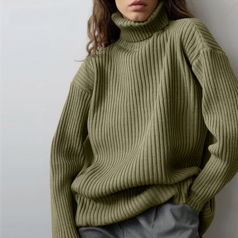 Stay Warm Two-piece Thermal Head Cover Sweater Set
