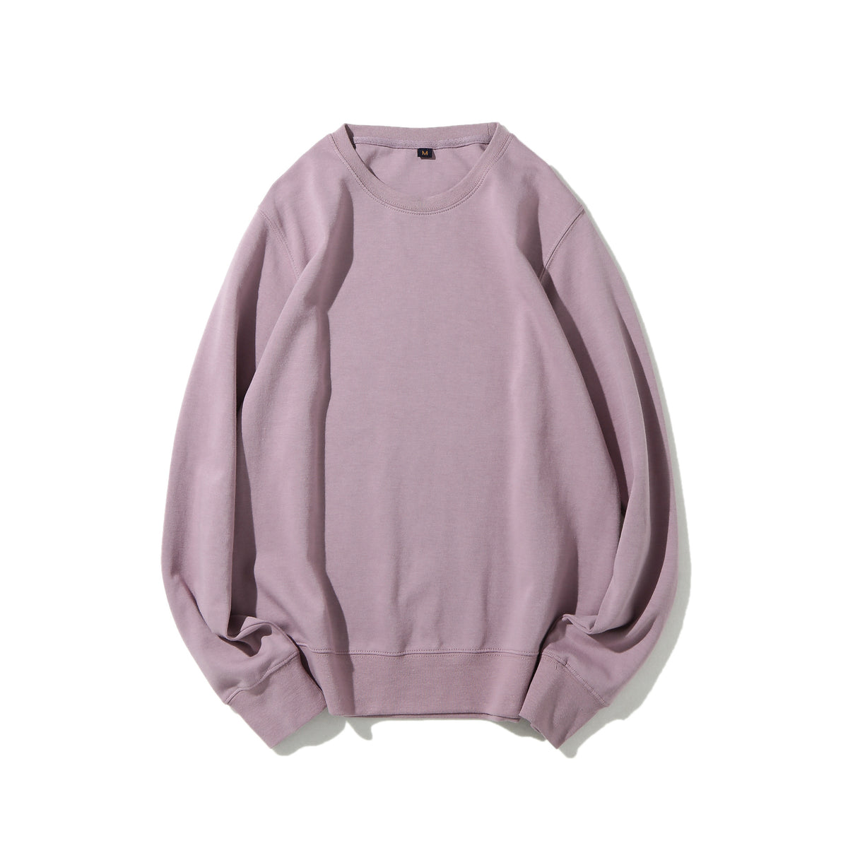 Solid Healthy Round Neck Sweater Long Sleeve