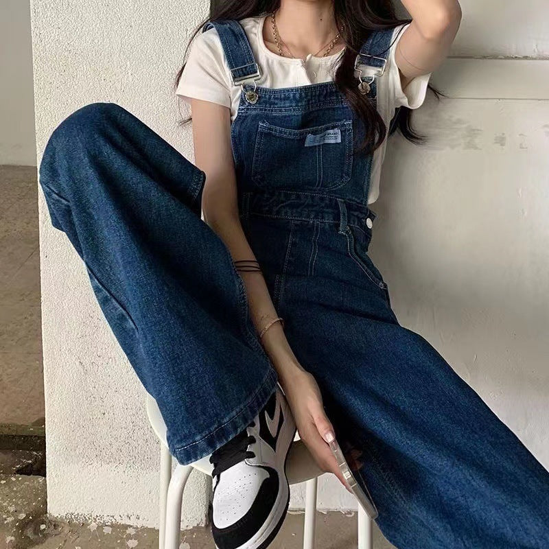 Women's Fashion Loose Wide-leg Jumpsuit