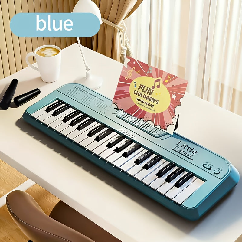 37-Key Children's Piano Keyboard Toy with Lightweight Design