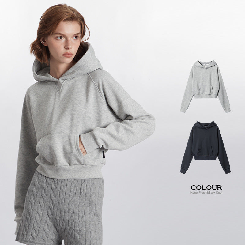 Women's Cozy Fleece Hooded Pullover Winter Sweater
