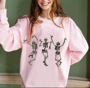 Women's Halloween Graphic Long Sleeve Pullover Sweater