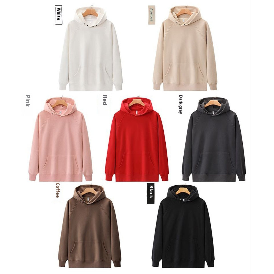 Men's Fleece Drop Shoulder Winter Hoodie
