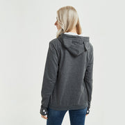Women's Casual Pocket Hoodie Pullover Sweatshirt